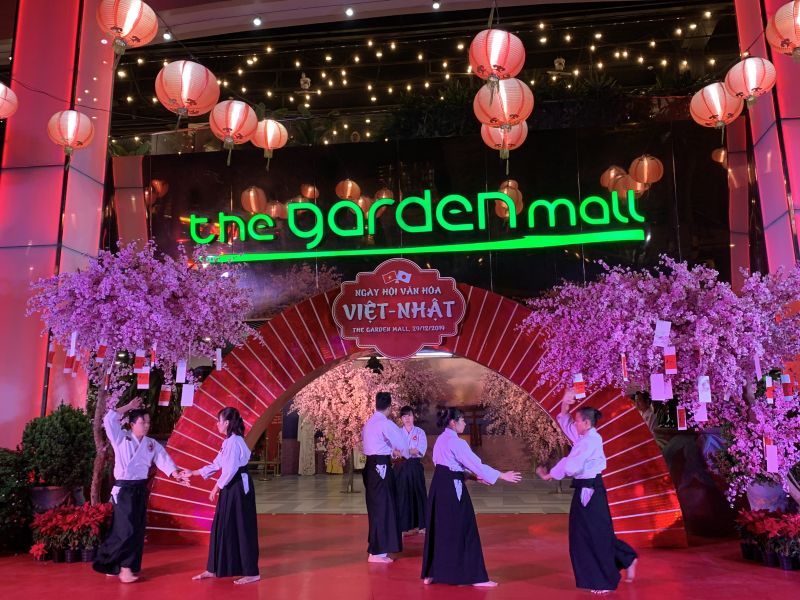 Ngày hội Văn hóa Việt Nhật - Biểu diễn võ Aikido